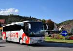 SETRA S415 GT-HD vom Reiseb�ro RUEFA aus Nieder�sterreich am 20.9.2012 in Krems an der Donau unterwegs.