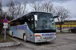 SETRA S415 GT-HD von SCHREIBER Reisen aus �sterreich im Februar 2013 in Krems an der Donau gesehen.