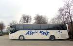 VOLVO 9700 von Alois KEIP Busreisen aus Nieder�sterreich im April 2013 in Krems an der Donau.