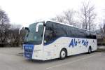 VOLVO 9700 von Alois KEIP Busreisen aus Nieder�sterreich im April 2013 in Krems an der Donau.