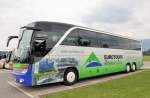 SETRA 417 HDH von EUROTOURS aus �sterreich anl�sslich der AIRPOWER13 in Zeltweg,28.6.2013.