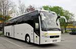 VOLVO von G & K Busreisen aus �sterreich am 28.4.2013 in Krems an der Donau.