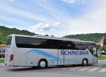 SETRA 415 GT-HD von SCHREIBER Reisen / �sterreich am 22.5.2013 in Krems an der Donau.