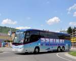 SCANIA CENTURY von PREIMEL Reisen aus �sterreich am 10.7.2013 in Krems unterwegs.