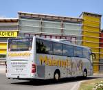 MERCEDES BENZ TOURISMO von MAIERHOFER Busreisen/�sterreich im Juli 2013 in Krems gesehen.