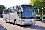 SETRA 415 GT-HD aus �sterreich im August 2013 in Krems gesehen.