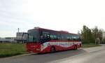 Irisbus Crossway aus Nieder�sterreich am 8.4.2014 in Krems gesehen.