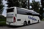 Volvo 9700 von Luggin Reisen aus �sterreich im Herbst 2013 in D�rnstein gesehen.