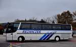 Setra 300er-Serie von Rezniczek Reisen aus �sterreich im Herbst 2013 in Krems.
