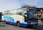 Mercedes O 404 von Bechter aus �sterreich im Herbst 2013 in Krems.