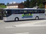 AWA-Setra NR.7 an der Endhaltestelle Amden,Arvenb�el am 11.7.10