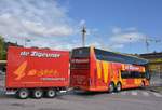 Van Hool TX Astromega von De Zigeuner Reisen aus Belgien 2017 in Krems.