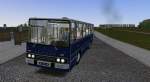 Ikarus 260 des Omsibussimulators auf meiner selbstgebauten Map Sassnitz.
